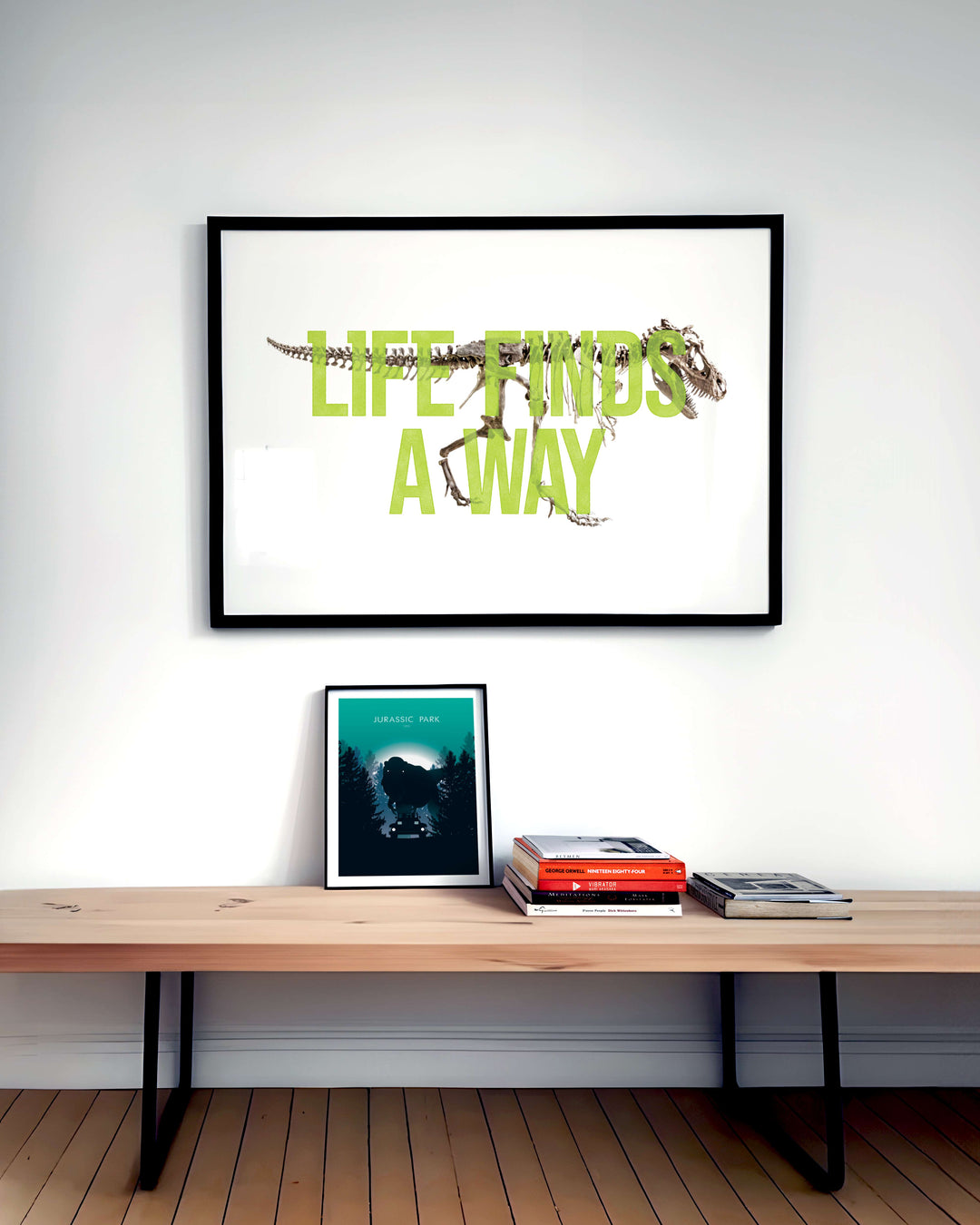 Jurassic Park Quote Poster