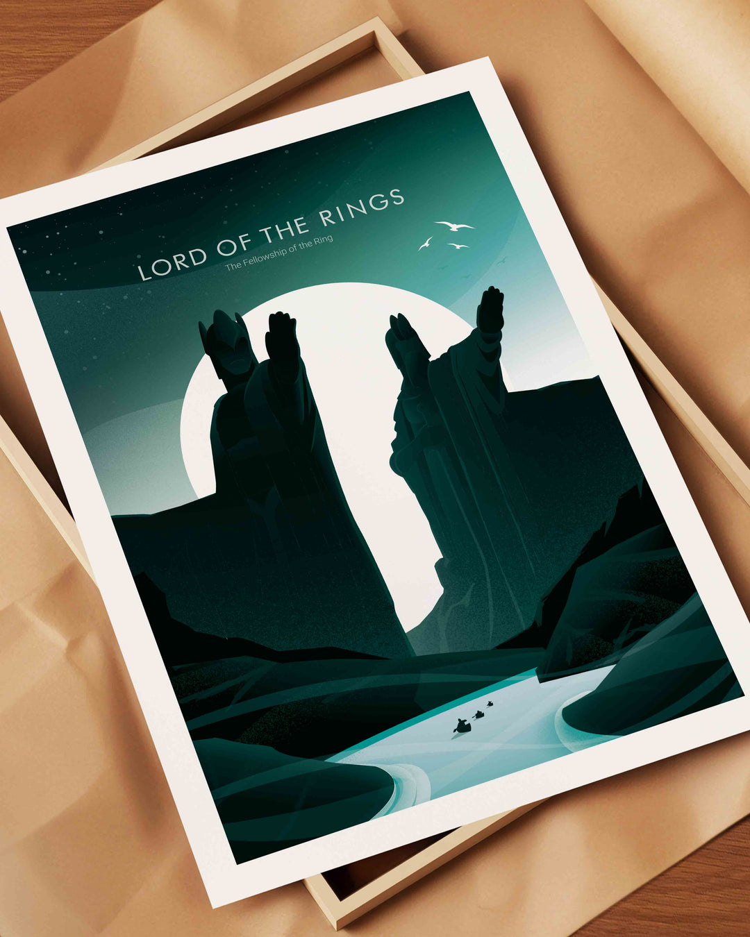 Lord of the Rings Fellowship of the Ring Movie Poster