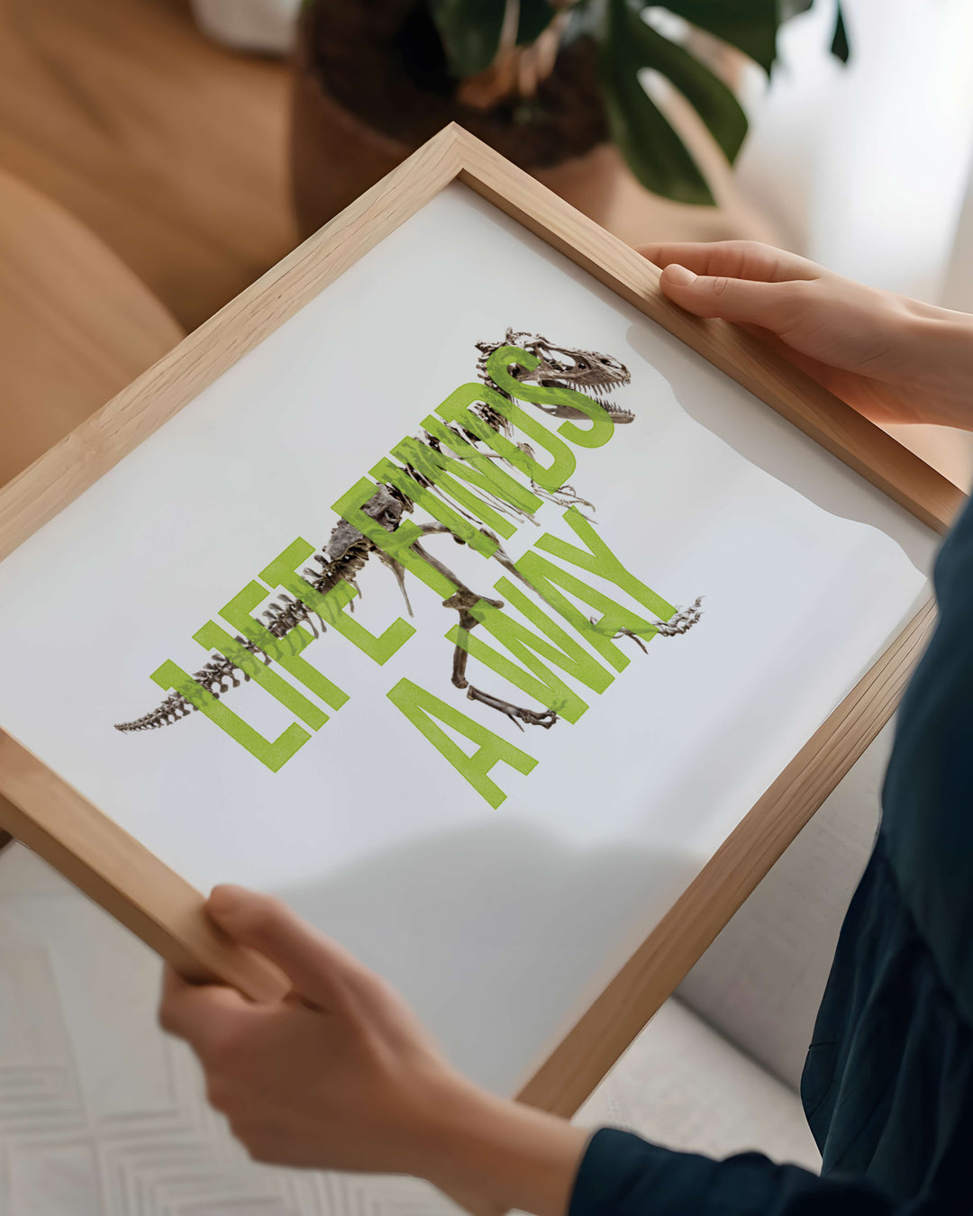 Jurassic Park Quote Poster