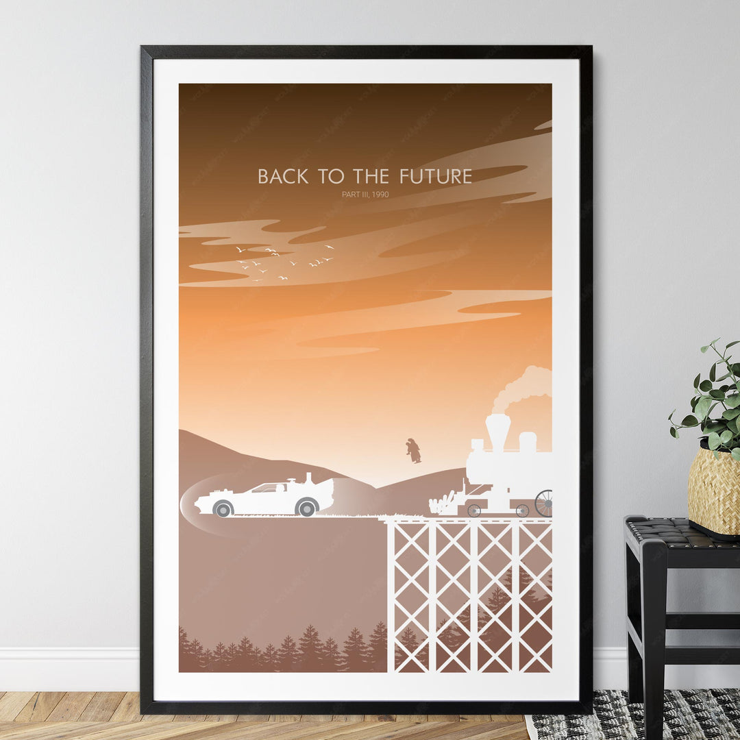 Back to the Future Part III Movie Poster